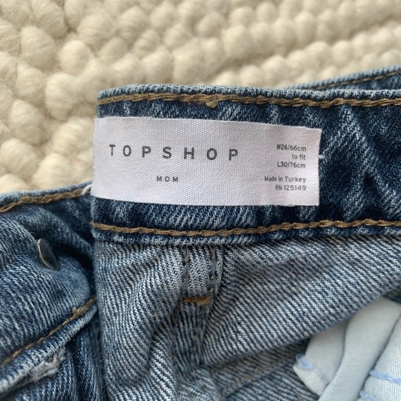 Topshop Moto Mom Jeans - Picture 2 of 3